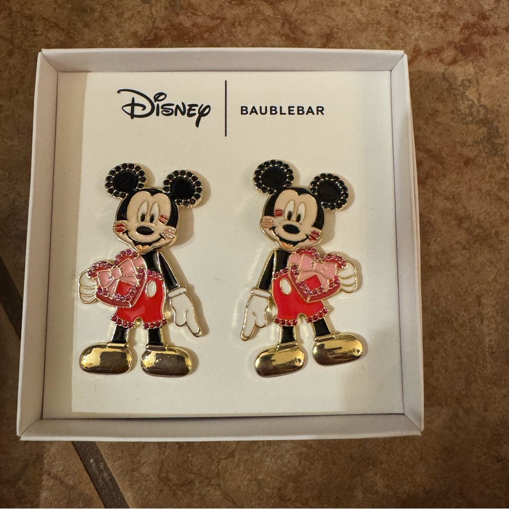 Disney BaubleBar Mickey Mouse Earrings